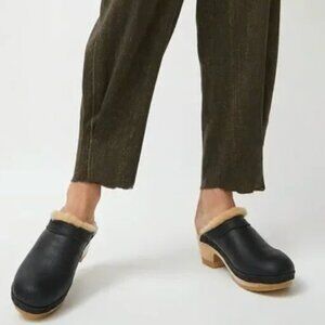 No.6 Dakota Shearling Clog NWOT